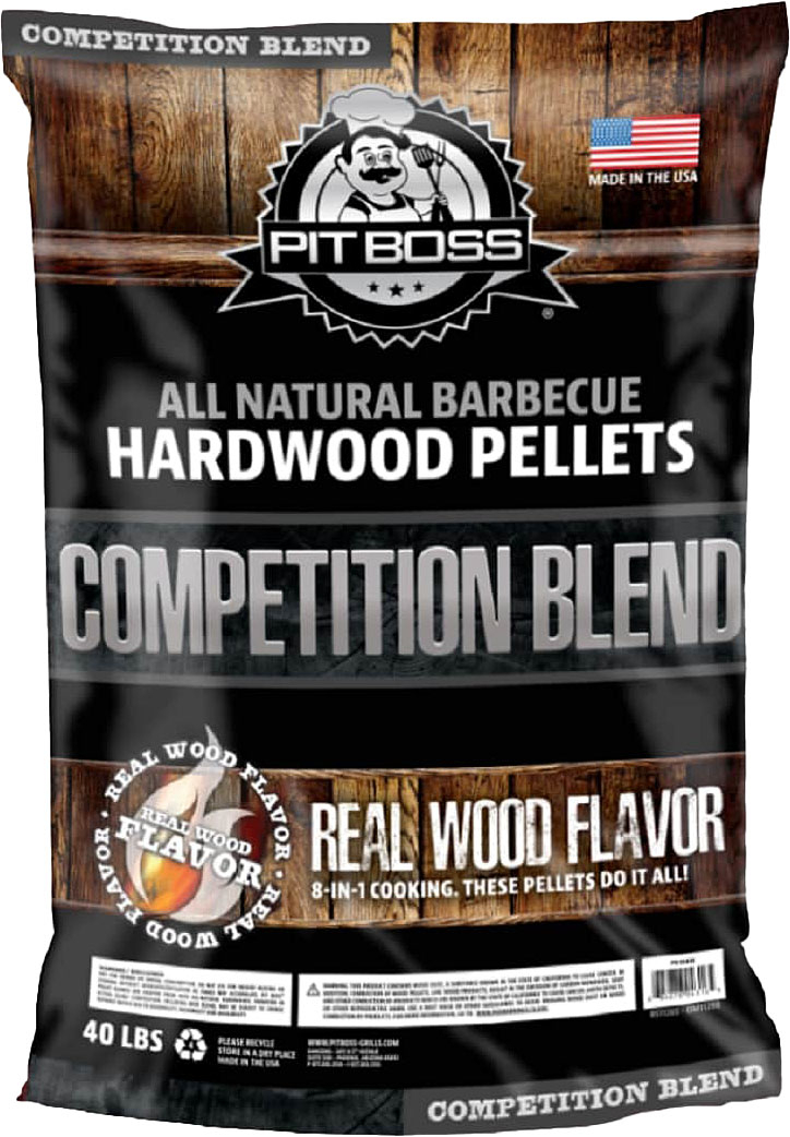 Image of Pit Boss - 40LB Competition Blend hardwood pellets - Brown