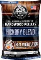 Pit Boss - 40LB Hickory Blend hardwood pellets - Brown - Left_Zoom