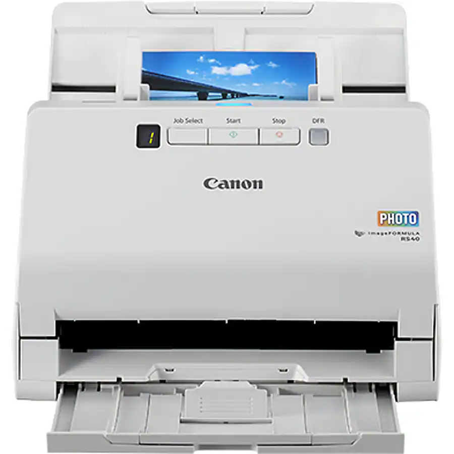 Canon imageFORMULA RS40 Photo and Document Scanner White RS40 - Best Buy