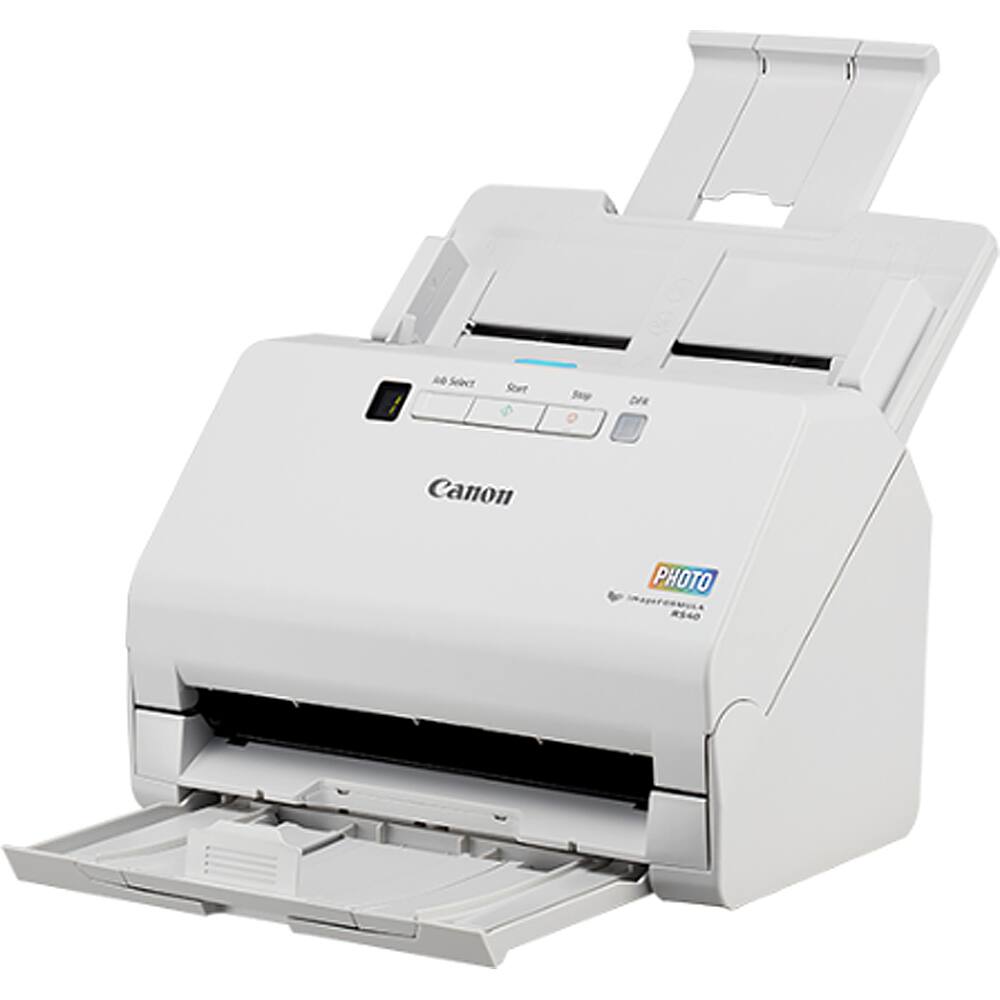 Alt View 14. Canon - imageFORMULA RS40 Photo and Document Scanner - White.