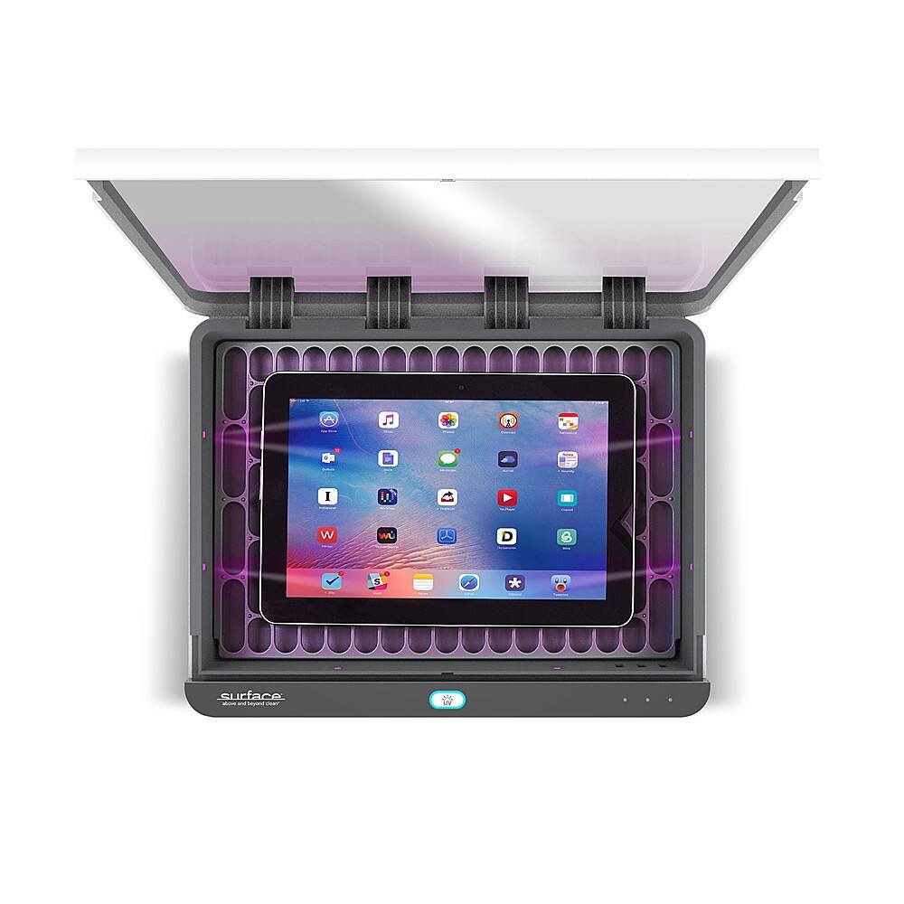 Alt View 25. Project Nursery - Surface XL Pro UVC Sanitizer - White.