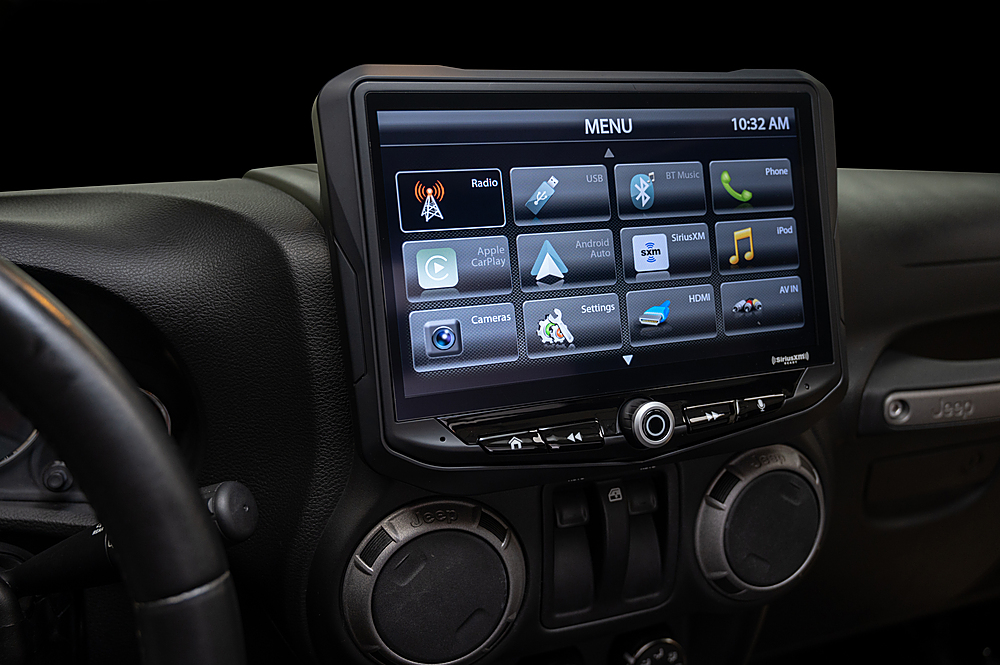 Stinger 10” Android Auto/Apple CarPlay Bluetooth Digital Media Receiver  Black RB10JK11B - Best Buy