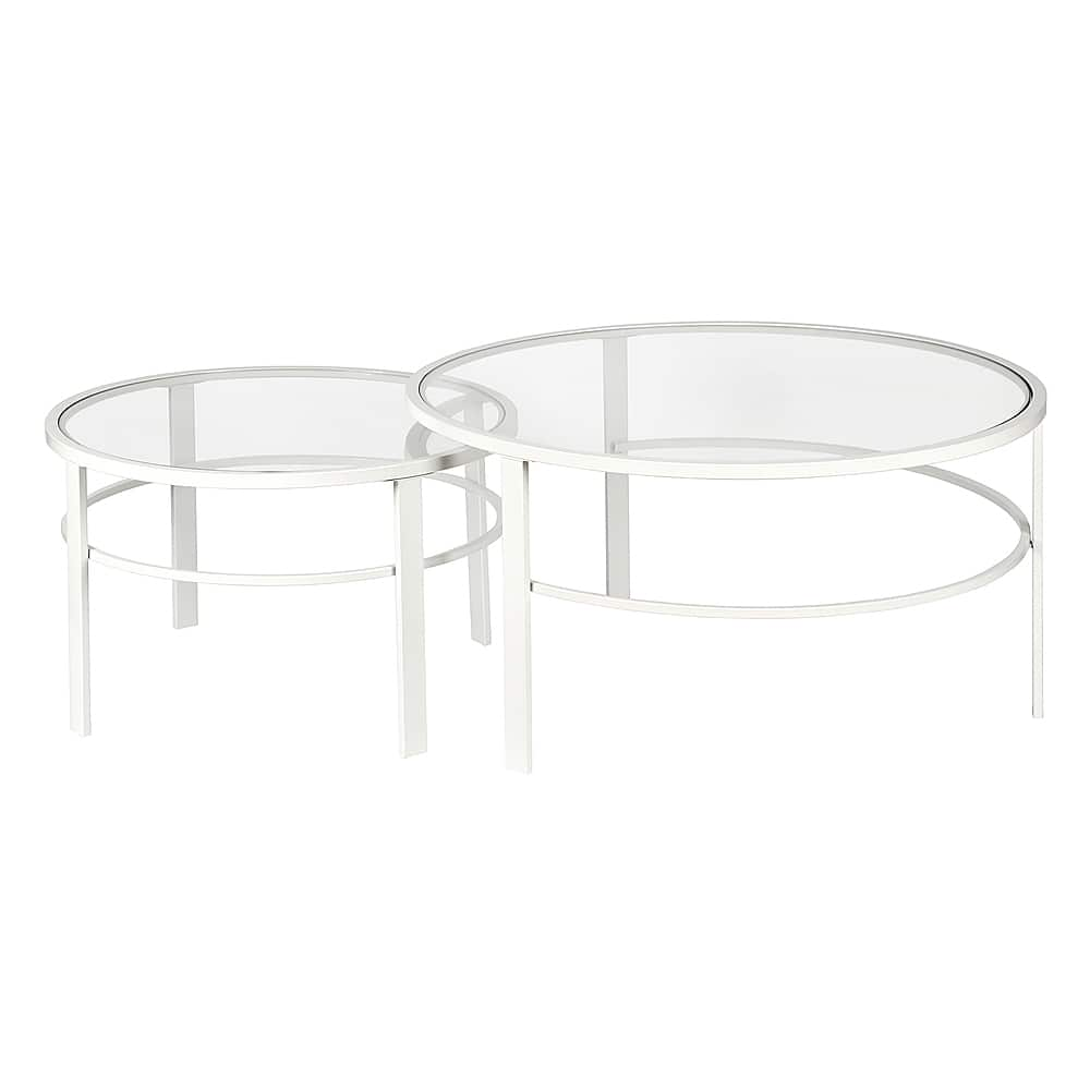 Angle View: Camden&Wells - Gaia Nesting Coffee Table Set - White