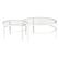 Angle. Camden&Wells - Gaia Nesting Coffee Table Set - White.