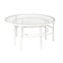 Camden&Wells - Gaia Nesting Coffee Table Set - White - Front_Zoom