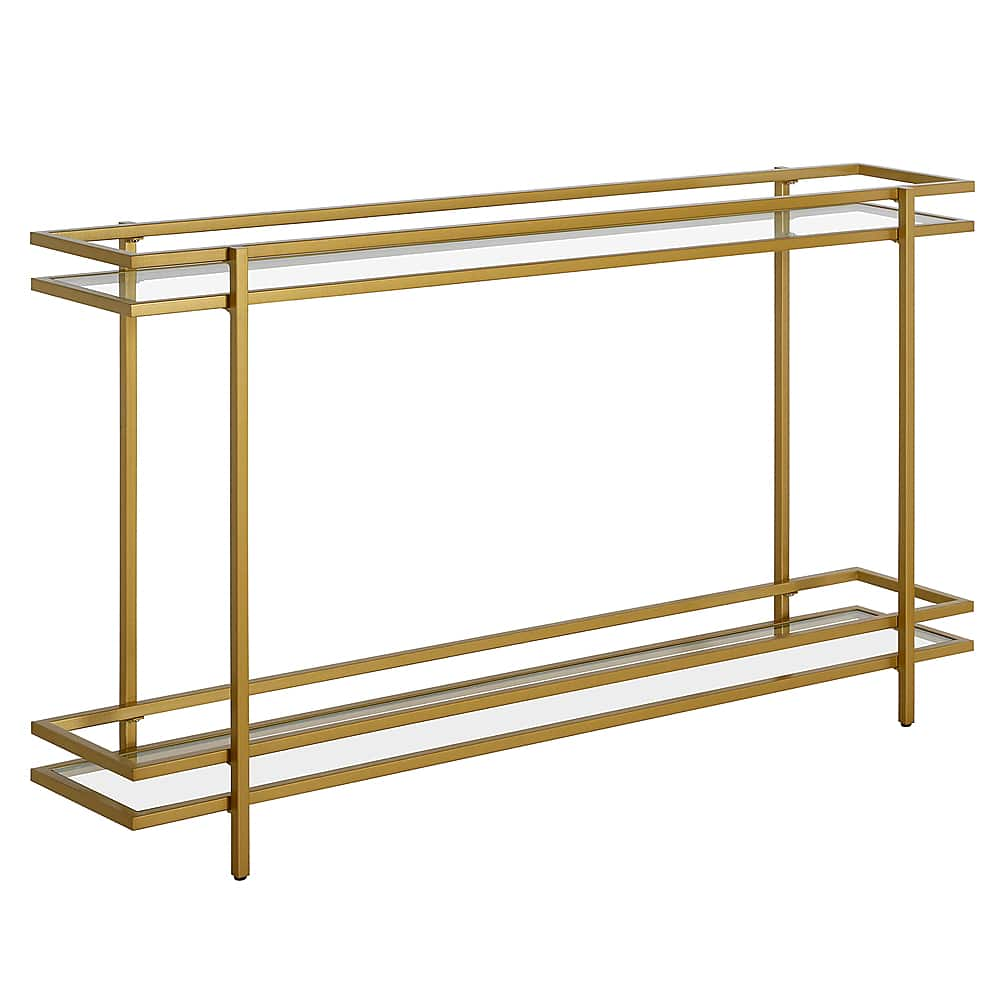 Angle View: Camden&Wells - Robillard Console Table - Brass