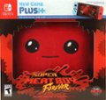 Left. Fangamer - Super Meat Boy Forever - Physical Game Not Included!  Includes Plush + Digital Game Code.