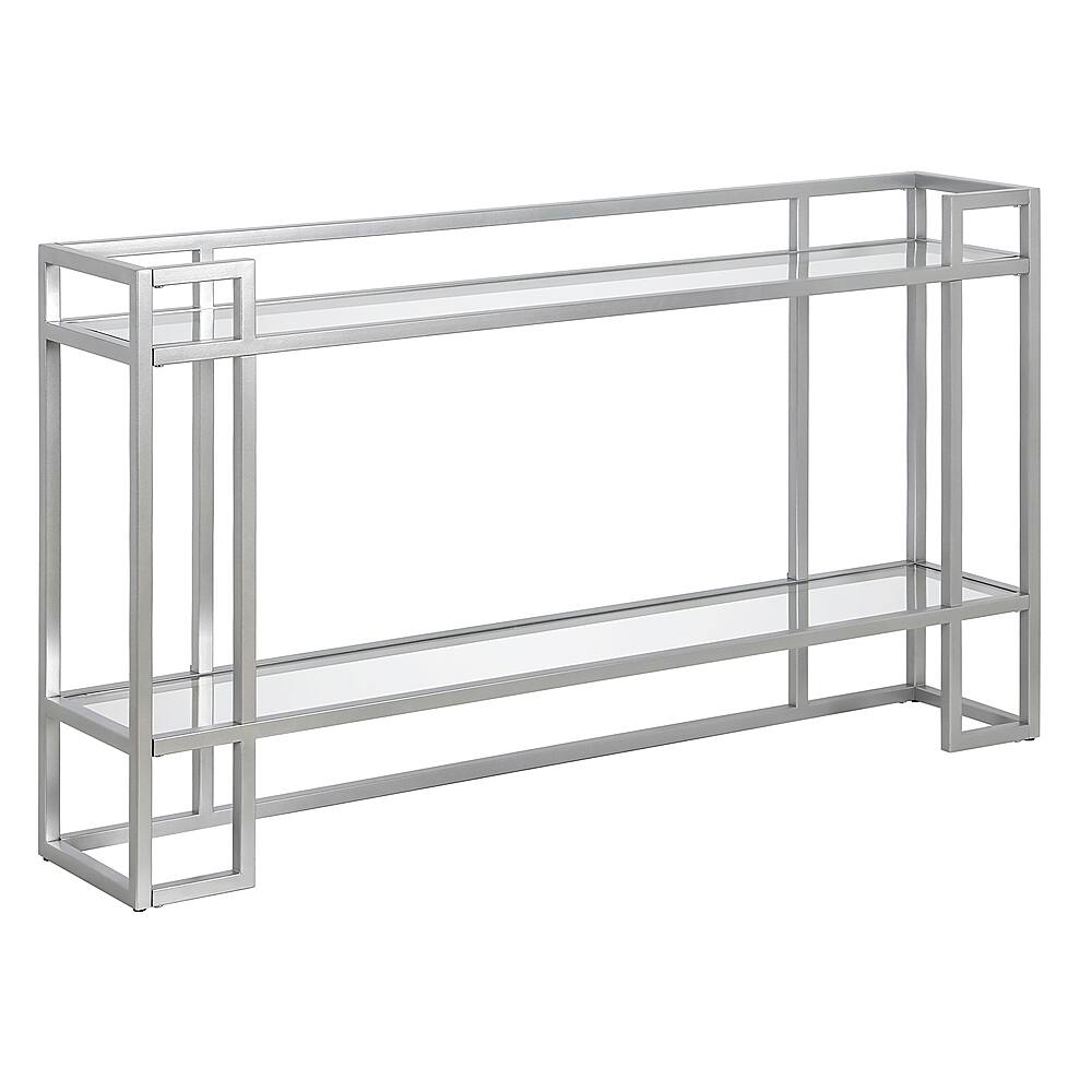 Angle View: Camden&Wells - Uriel Console Table - Silver