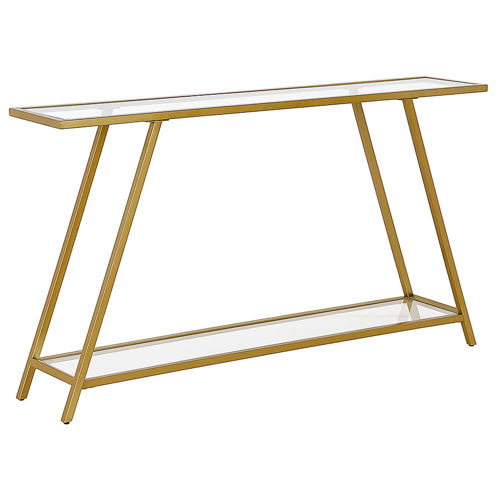 Angle View: Camden&Wells - Yair Console Table - Brass