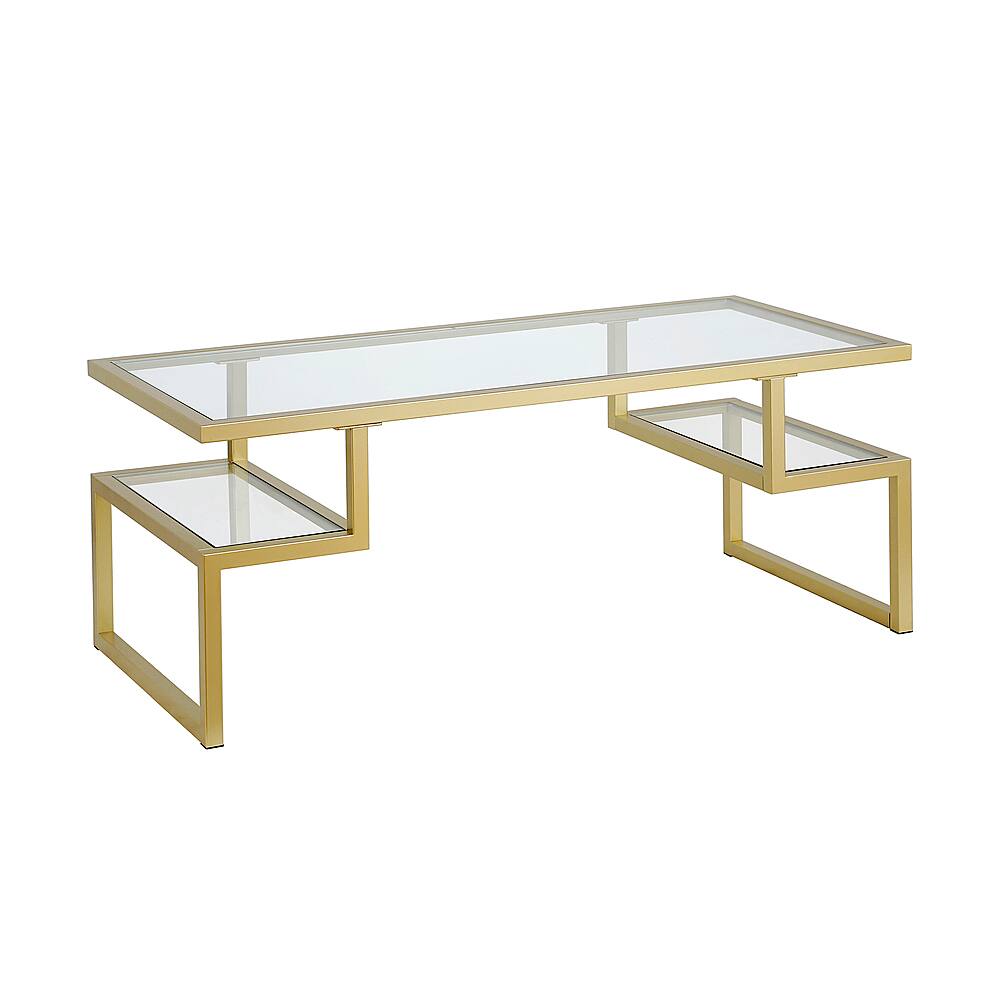 Angle View: Camden&Wells - Zander Coffee Table - Brass