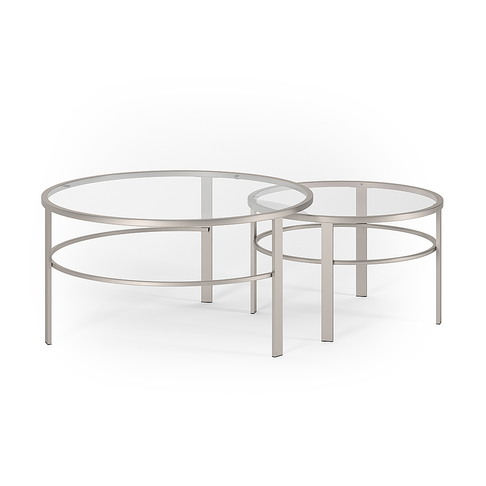 Camden&Wells Gaia Nested Coffee Table (set of 2) Satin Nickel CT0053 - Best  Buy