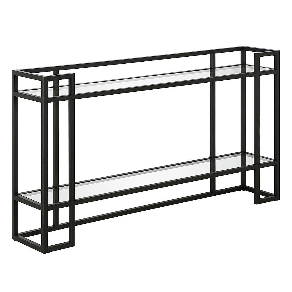 Angle View: Camden&Wells - Uriel Console Table - Blackened Bronze