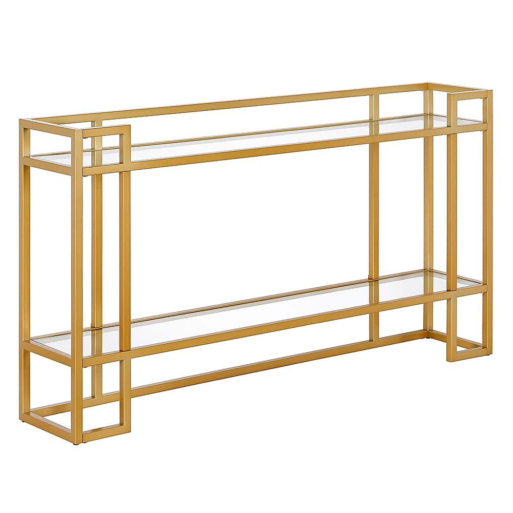 Angle View: Camden&Wells - Uriel Console Table - Brass