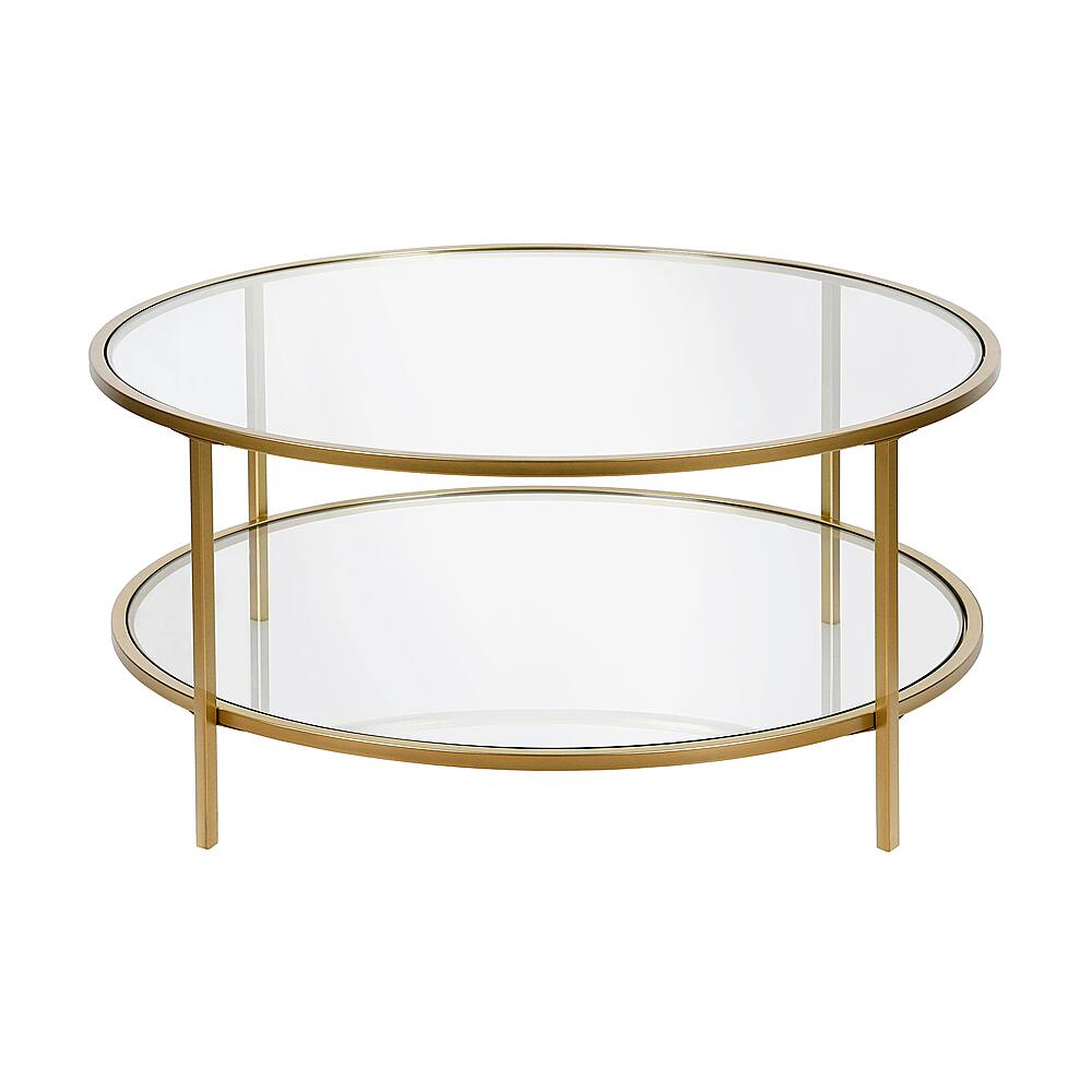 Angle View: Camden&Wells - Sivil Coffee Table - Brass