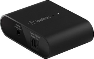 Belkin - SoundForm Connect Audio Adapter with Airplay 2 - Black - Alt_View_Zoom_11