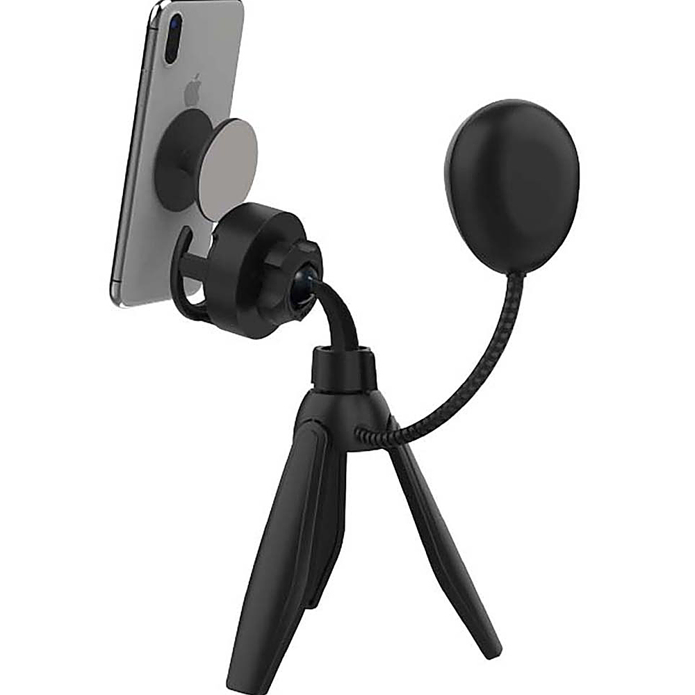 Angle View: Premier - MagPop Selfie Flex Clip Light Tripod for Mobile Phones