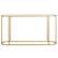 Front. Camden&Wells - Erikson Console Table - Brass.
