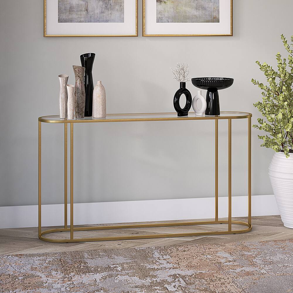 Best Buy: Camden&Wells Erikson Console Table Brass AT1215