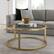 Best Buy: Camden&Wells Parker Round Coffee Table Brass CT0251