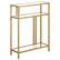 Angle. Camden&Wells - Cortland Console Table - Brass.