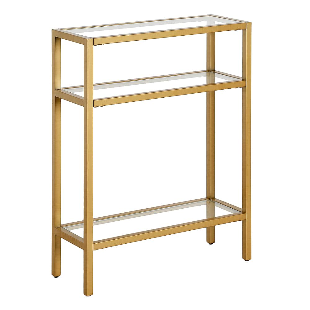 Angle View: Camden&Wells - Sivil Console Table - Brass