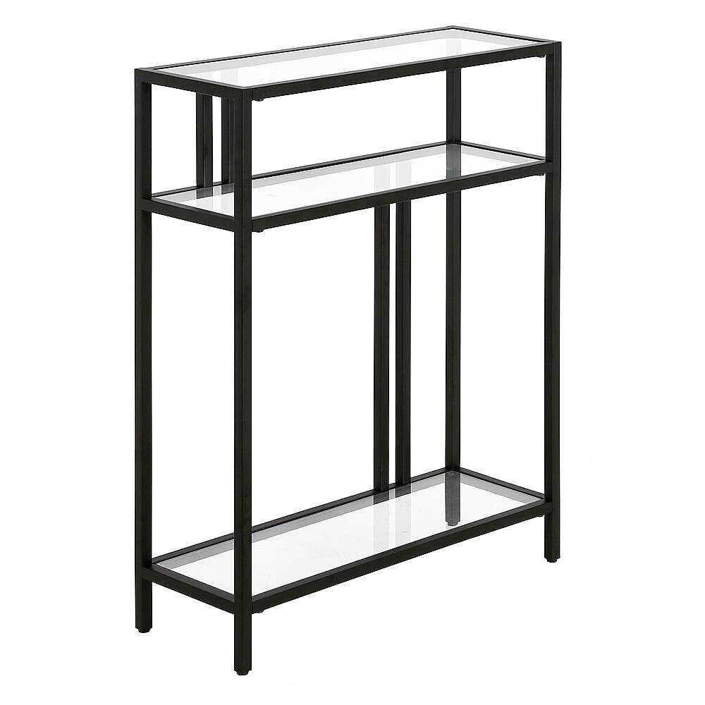 Angle. Camden&Wells - Cortland Console Table - Blackened Bronze.