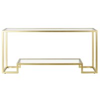 Camden&Wells - Athena Console Table - Gold - Front_Zoom