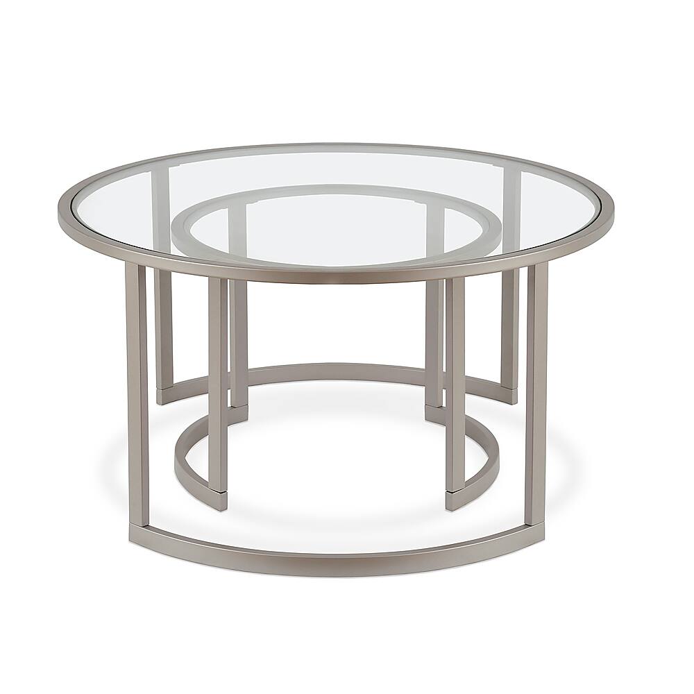 Mitera round deals nesting coffee table