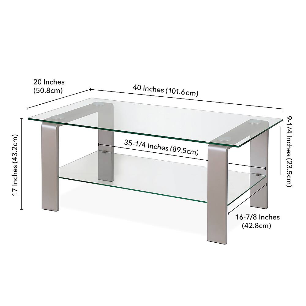 Best Buy: Camden&Wells Asta Coffee Table Nickel CT0095