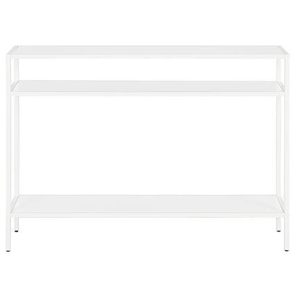 Front. Camden&Wells - Ricardo Console Table - Matte White.