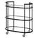 Alt View 15. Hudson&Canal - Leif Bar Cart - Blackened Bronze.