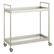 Angle. Camden&Wells - Cooper Bar Cart - Satin Nickel.