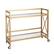 Angle. Camden&Wells - Holly Bar Cart - Brass.