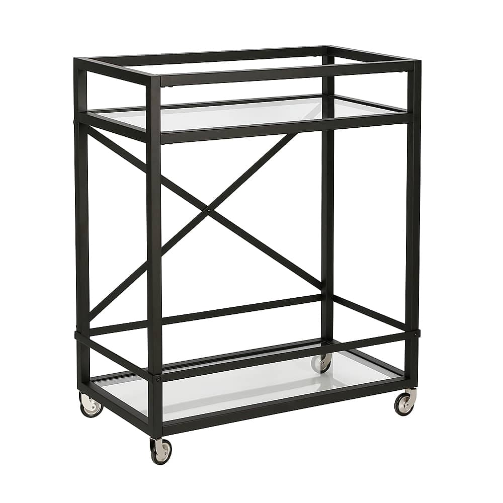 Angle View: Camden&Wells - Wilson Bar Cart - Blackened Bronze