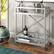 Alt View 11. Hudson&Canal - Wilson Bar Cart - Satin Nickel.