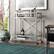 Alt View 12. Hudson&Canal - Wilson Bar Cart - Satin Nickel.