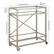 Alt View 13. Hudson&Canal - Wilson Bar Cart - Satin Nickel.
