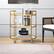 Alt View 11. Camden&Wells - Leif Bar Cart - Brass.