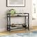 Alt View Zoom 18. Camden&Wells - Holly Bar Cart - Blackened Bronze.