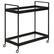 Angle. Camden&Wells - Cooper Bar Cart - Blackened Bronze.