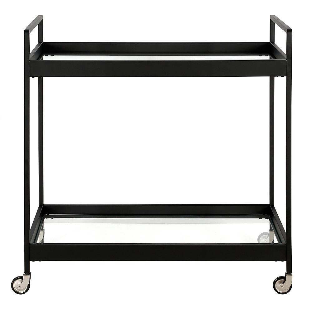 Front. Camden&Wells - Cooper Bar Cart - Blackened Bronze.