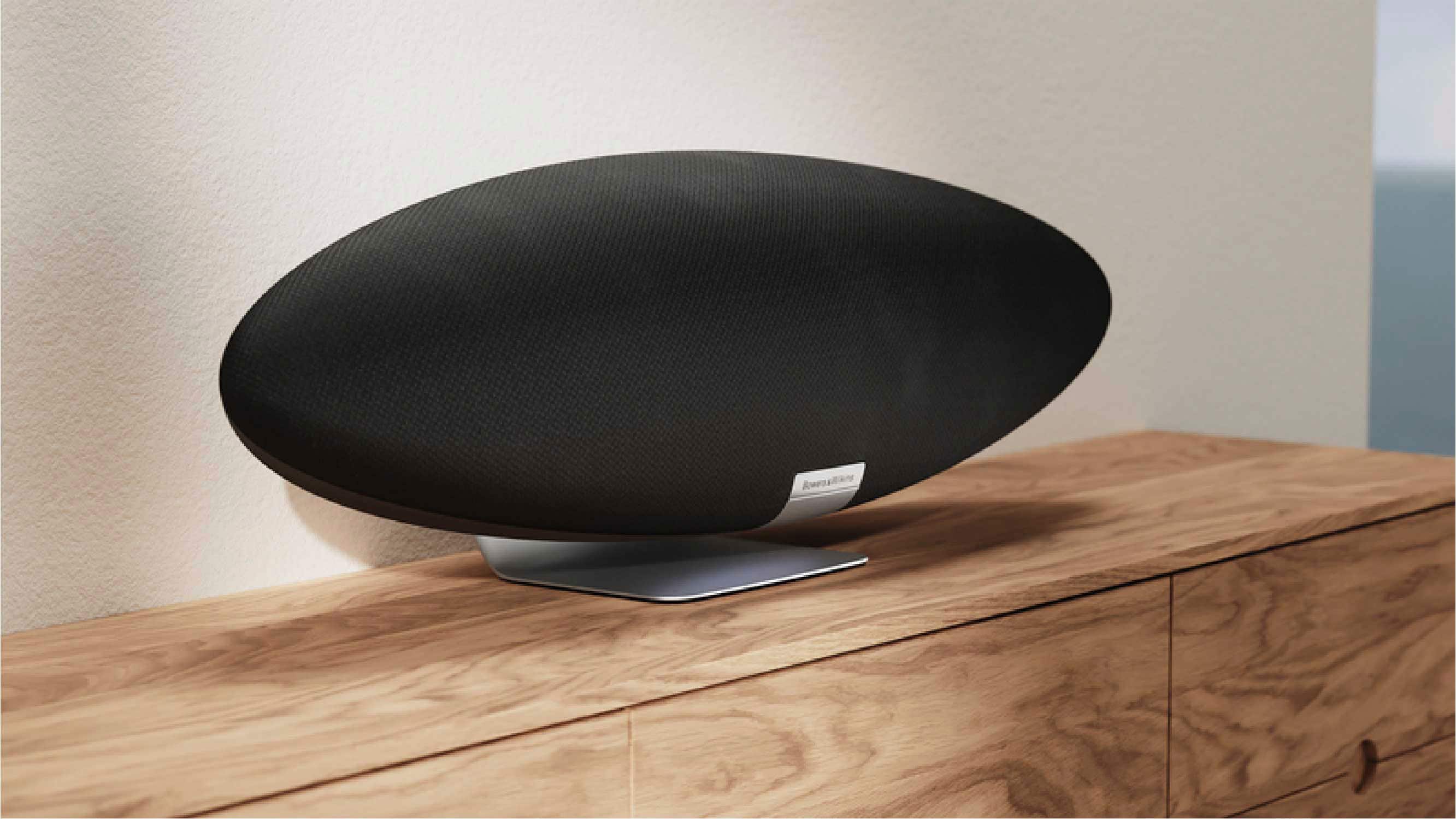Alt View 13. Bowers & Wilkins - Zeppelin Speaker with Wireless Streaming via iOS and Android Compatible Music App with Built-In Alexa - Midnight Grey.