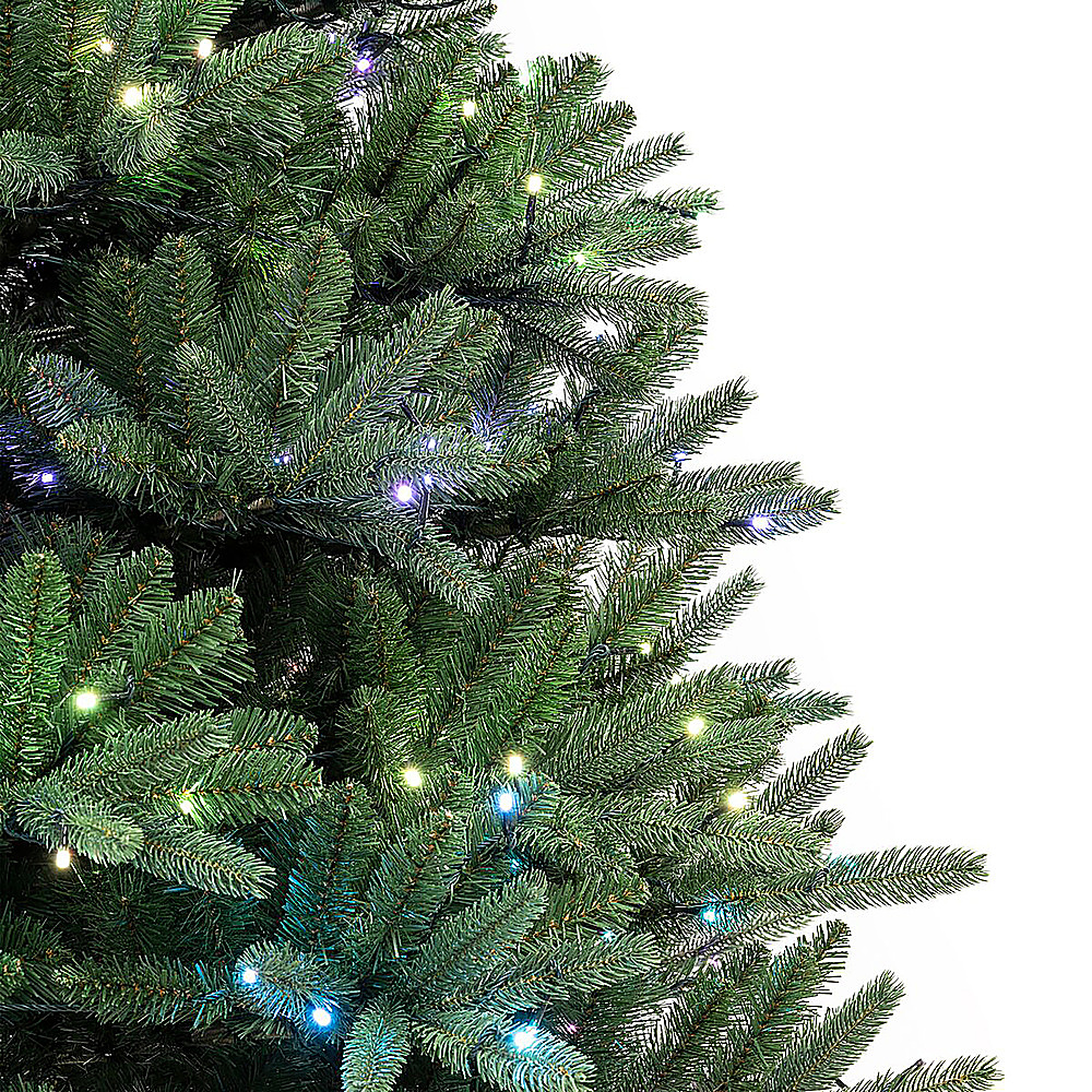 6Ft Prelit Artificial Full Christmas Tree Remote Control, 400 Changing  Lights