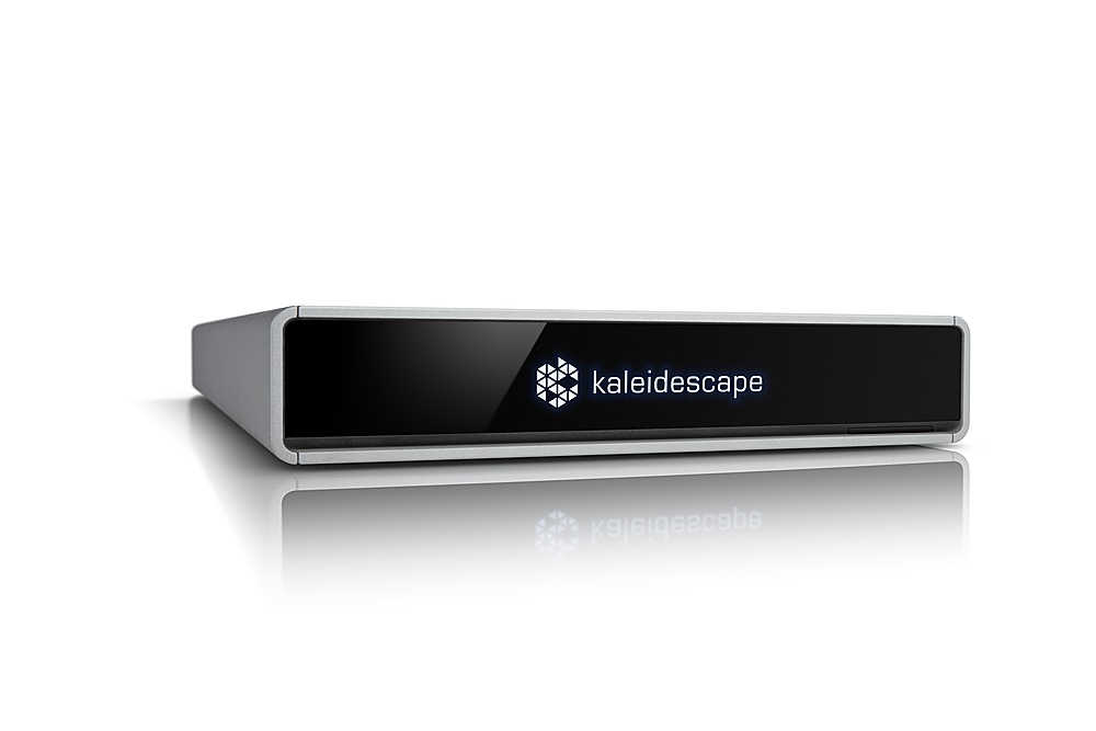 Angle View: Kaleidescape Compact Terra Movie Server - 18TB - Black/Silver