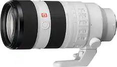 Front. Sony - FE 70-200mm F2.8 GM OSS II Full-Frame Telephoto Zoom G Master E mount Lens - White.