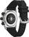 Back. Citizen - CZ Smart 44mm Stainless Steel Case Hybrid Heart Rate Smartwatch Silicone Strap - Black.