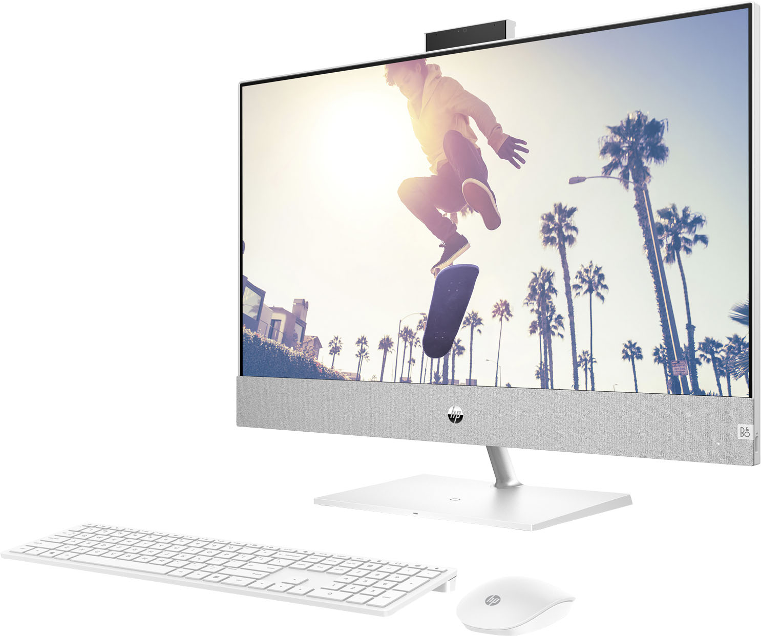 Best Buy: HP Pavilion AMD 5700U 1TB SSD Touch-Screen All-in-One HDD 27-CA0070 + 27\