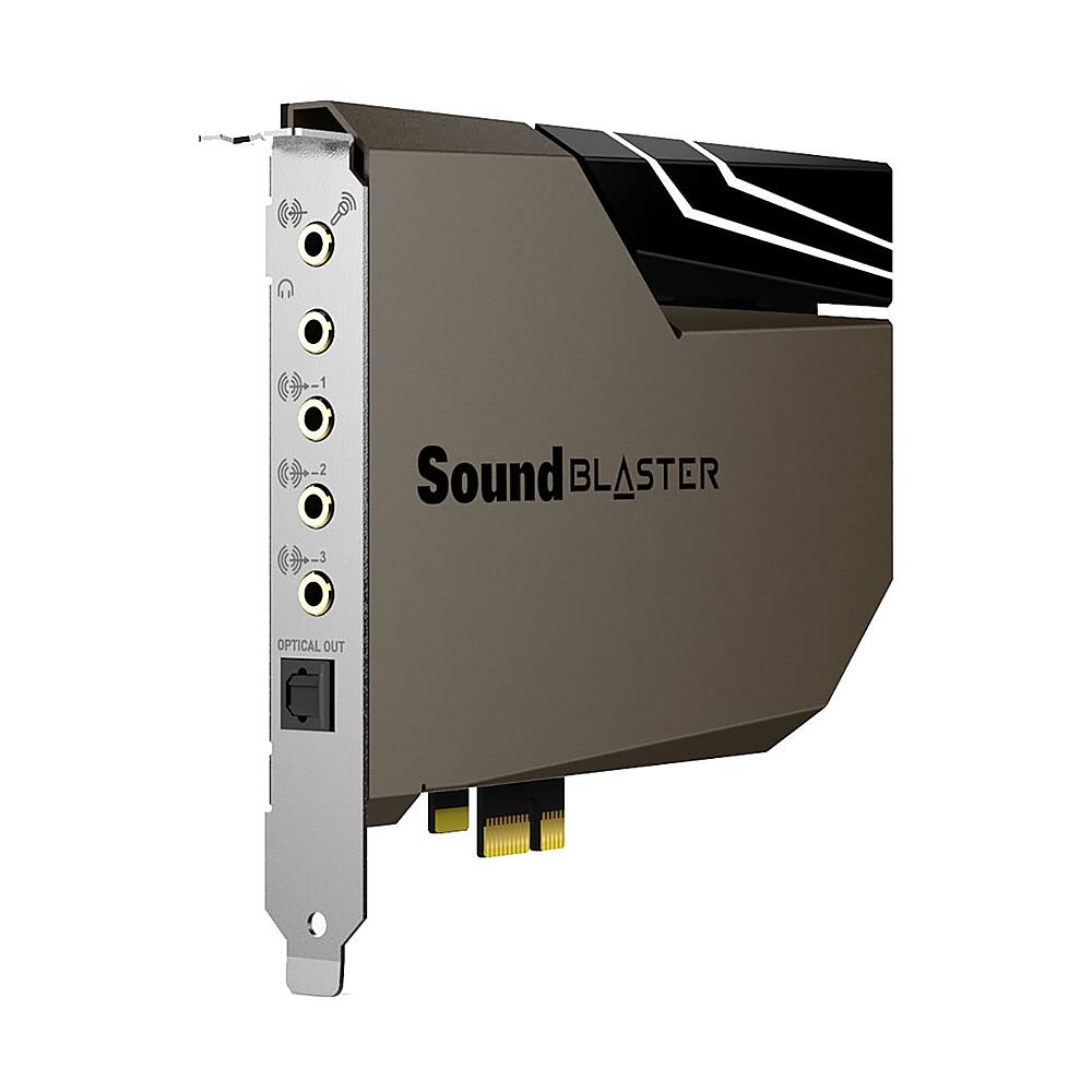 Alt View 13. Creative - Sound Blaster AE-7 Sound Board - Black.