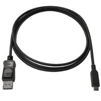 Accell - USB-C to DisplayPort 1.4 Cable - Black - Angle_Zoom