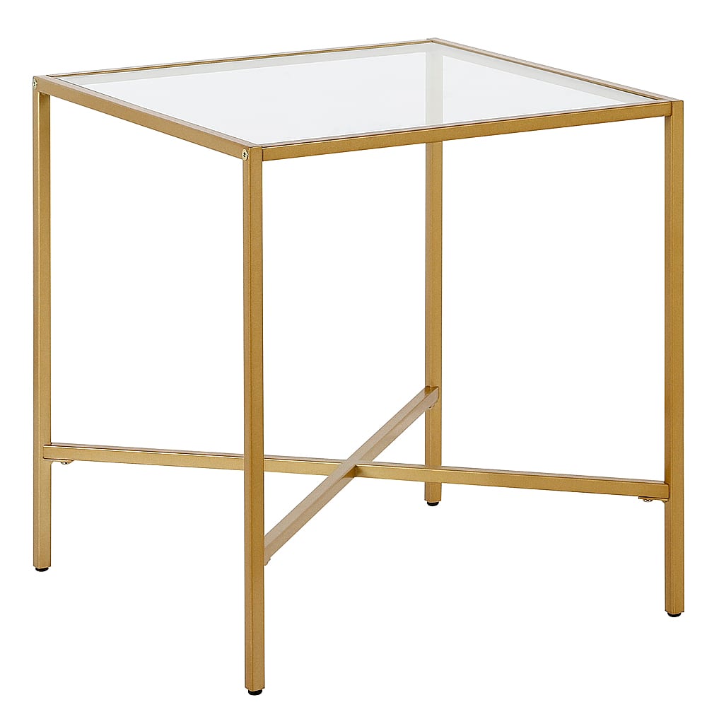 Angle View: Camden&Wells - Henley Side Table - Brass